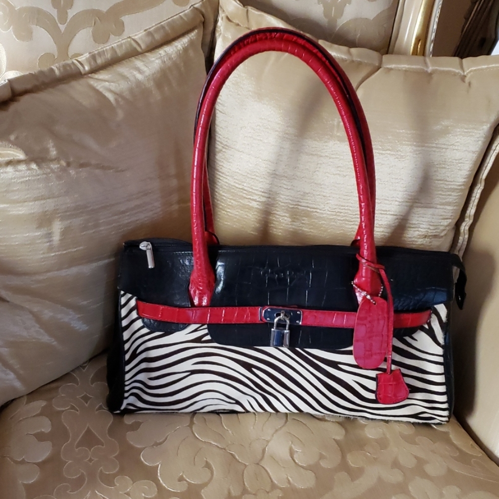 CLEO & PATEK BAG. REAL PONY HAIR.